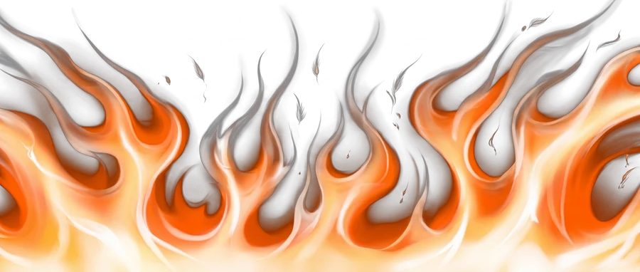 True Fire Wrap airbrush design