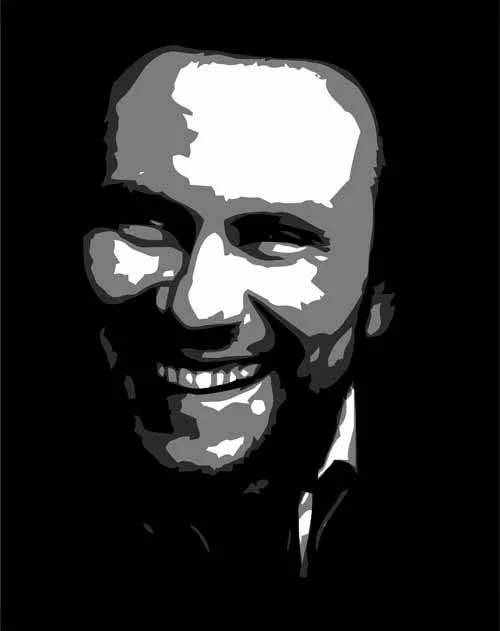 Cristian Slater multi-layer airbrush stencil preview