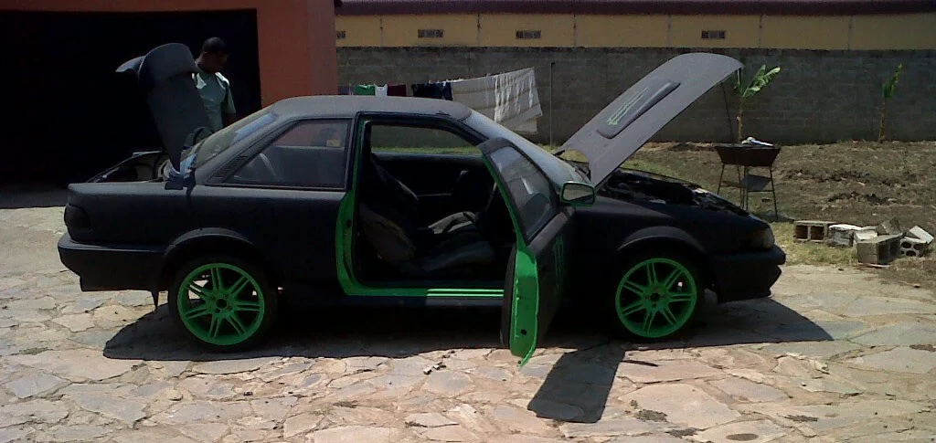 Monster Energy Car from Zambia