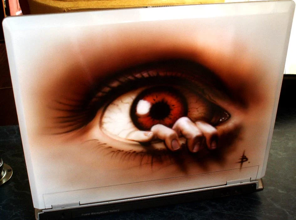 Airbrush Laptop Cover