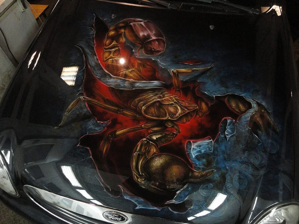 Airbrush Tutorial - Scorpio