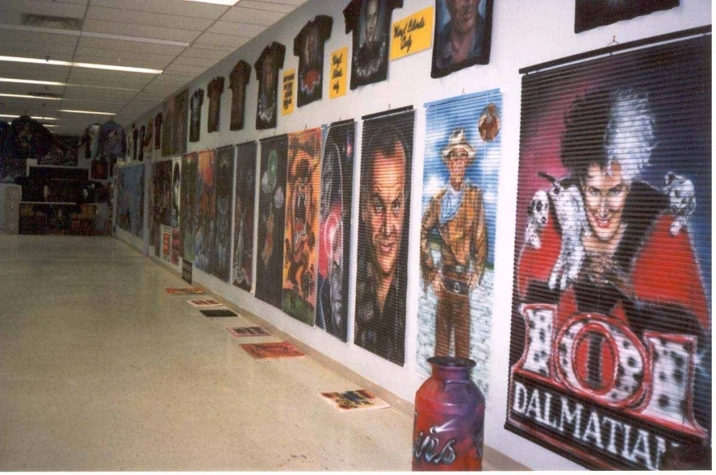 Airbrush Venetian Blinds - Douglass Asselstine