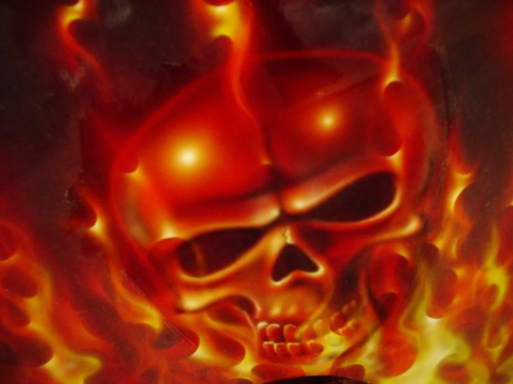 Real Flames and Skulls Obsession...