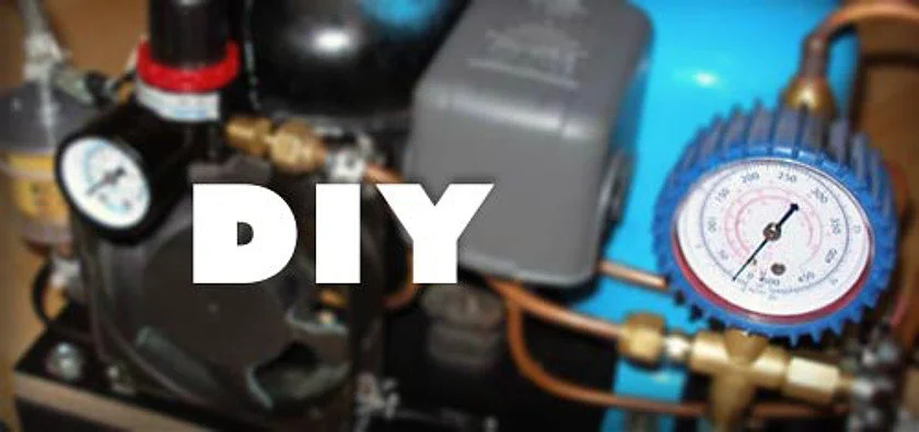 DIY Small Air Compressor With Active Cooling