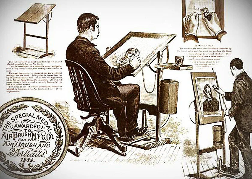 First Airbrush Book, Brochures and Magazines